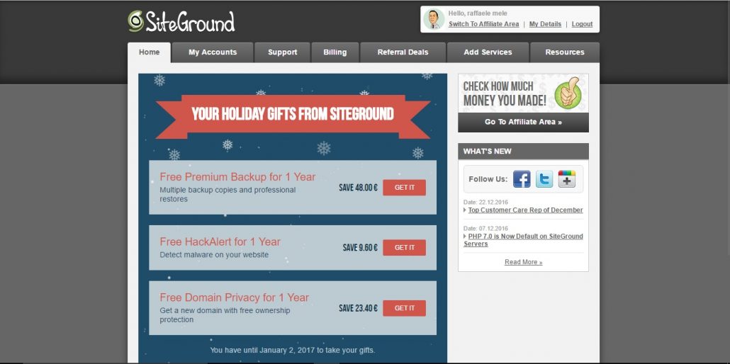 Hosting per installare WordPress