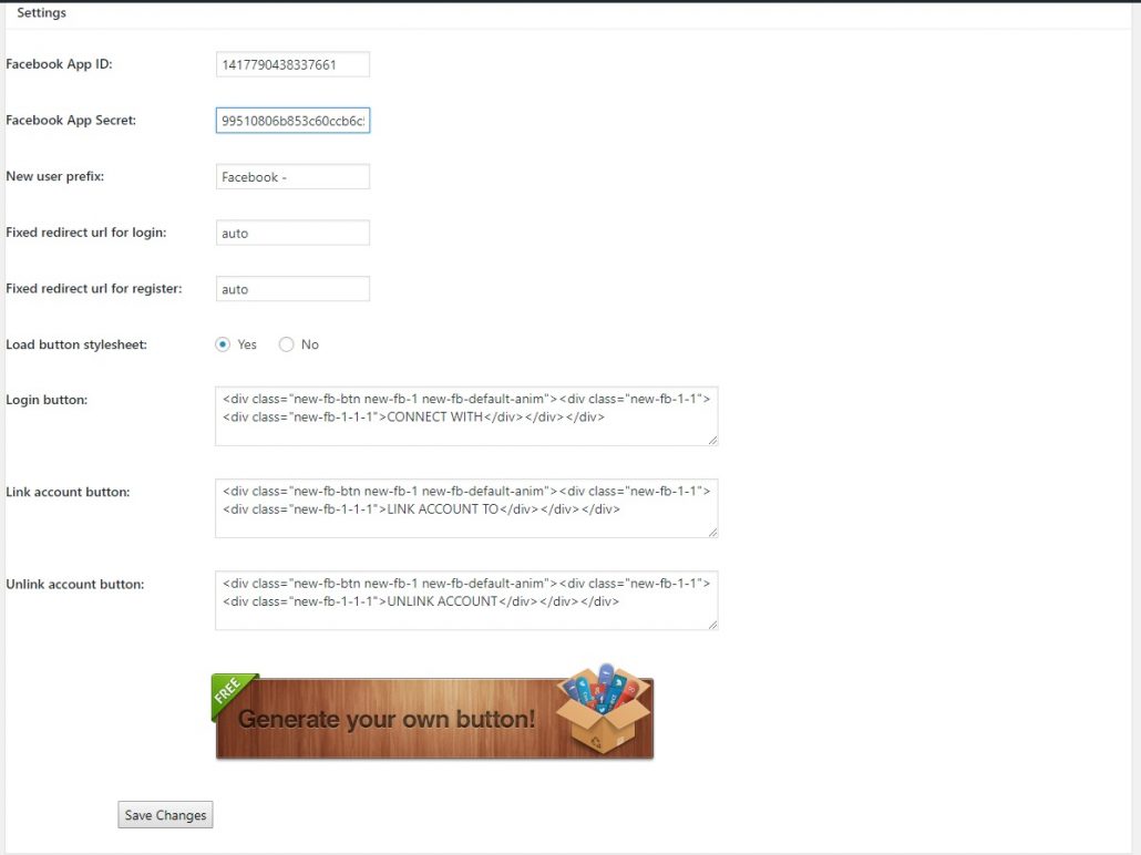 plugin fb connect
