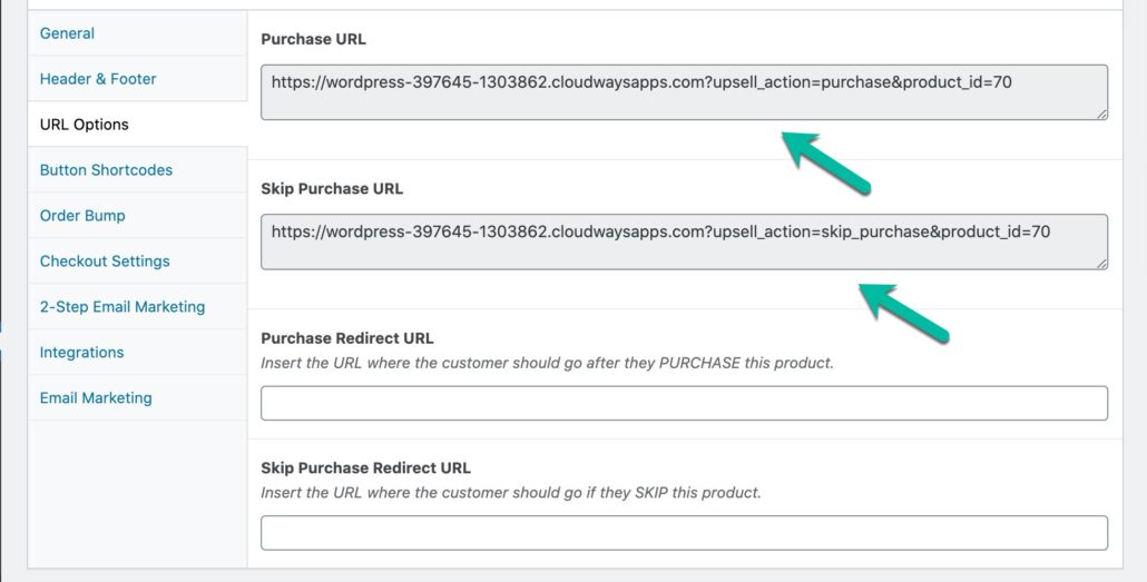 Upsell plugin url upsell downsell