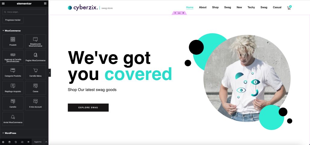 woocommerce builder elementor